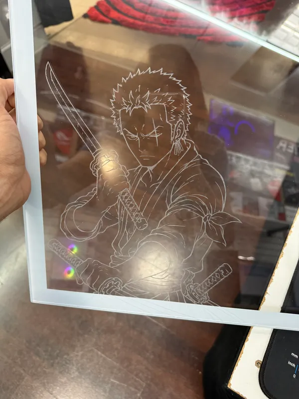 Zoro Engraving