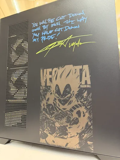 Signed Vegeta Themed PC