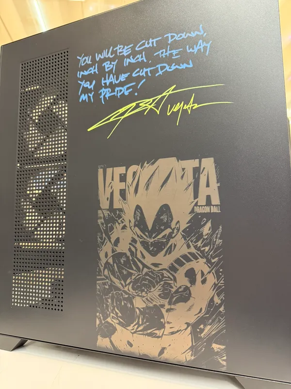 Vegeta Engraved and Signed