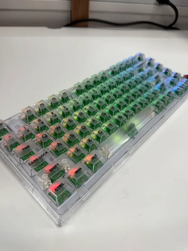 Custom Keyboard Transparent