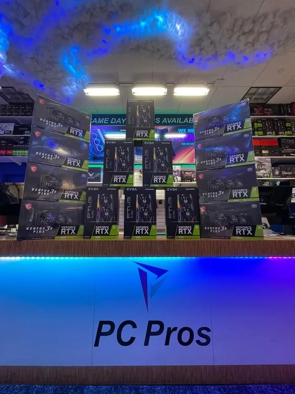 GPUs in stock