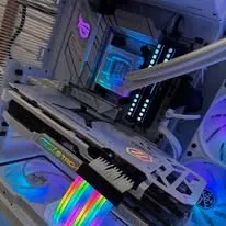 White ROG detail